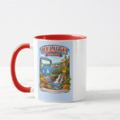 Duluth, Minnesota Souvenir Coffee Mug North Shore マグカップ (左)