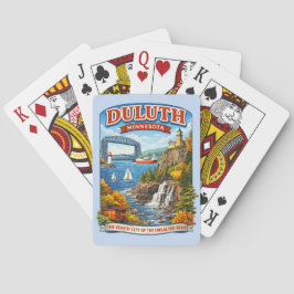 Duluth, Minnesota Souvenir Poker Cards トランプ