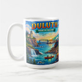 Duluth North Shore Minnesota Souvenir Coffee Mug コーヒーマグカップ (左)