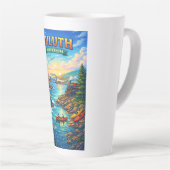 Duluth North Shore Minnesota Souvenir Latte Mug カフェラテマグ (右アングル)