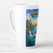 Duluth North Shore Minnesota Souvenir Latte Mug カフェラテマグ (左アングル)