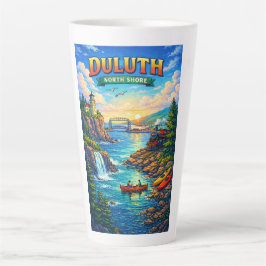 Duluth North Shore Minnesota Souvenir Latte Mug カフェラテマグ
