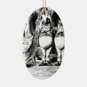 Dumを音楽で誘い、Deeを音楽で誘って下さい セラミックオーナメント (右)