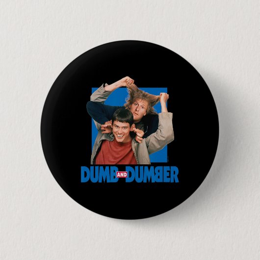 Dumb And Dumber - Lloyd Christmas And Harry Dunne  缶バッジ (正面)