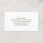 Dumbbell Illustrations | Fitness 名刺 (裏面)