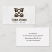 Dumbbell Illustrations | Fitness 名刺 (正面/裏面)