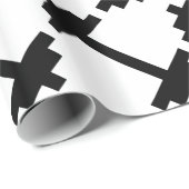 Dumbellsのバーベル筋肉体育館のフィットネスは解決します ラッピングペーパー (ロールコーナー)