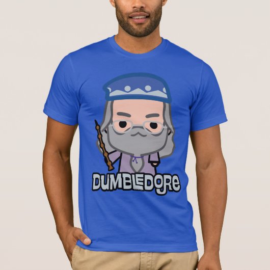 Dumbledoreのマンガのキャラクタの芸術 Tシャツ (正面)