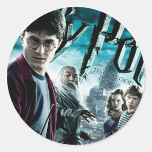 Dumbledore RonおよびHermione 1のハリー・ポッターシリーズ ラウンドシール