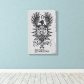 Dumbledore's Crest キャンバスプリント (インサイチュ (ウッドフロア))