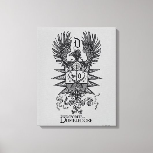 Dumbledore's Crest キャンバスプリント (正面)