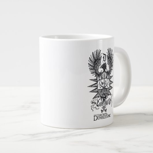 Dumbledore's Crest ジャンボコーヒーマグカップ (正面右)