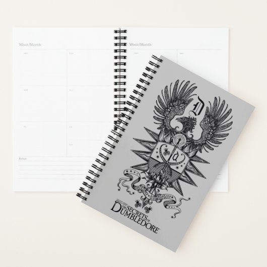 Dumbledore's Crest プランナー手帳 (ディスプレー)