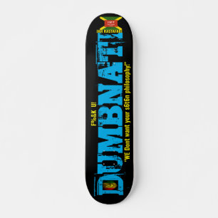 DUMBNATIスケートボード、7 3/4"デッキ スケートボード