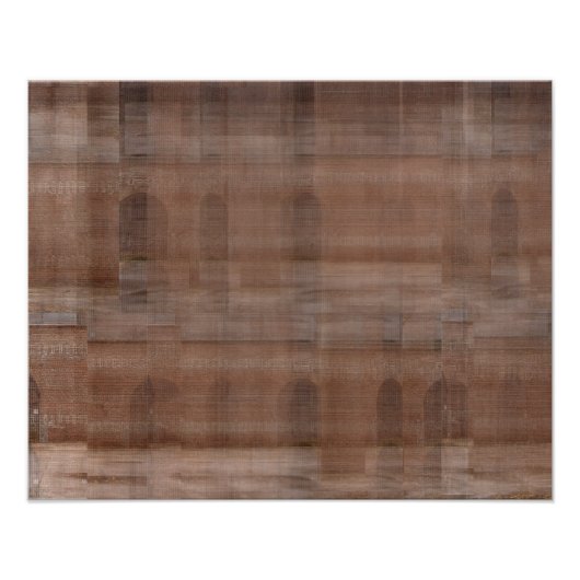 DUMBOブルックリン橋の掛け算 フォトプリント            (正面)