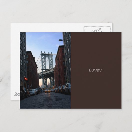 DUMBO at Dusk ポストカード (正面/裏面)