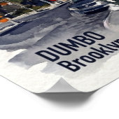 DUMBO Brooklyn New York — Iconic Bridge ポスター (角)