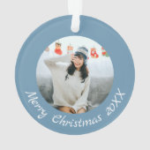 Dumbo Brooklyn New York mapカスタマイズ可能な両面 オーナメント (裏面)