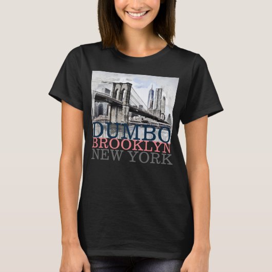 Dumbo Brooklyn NYC New York, women's Tシャツ (正面)