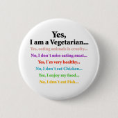 DumbQuestions 缶バッジ (正面)