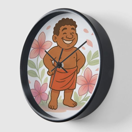 Dumi Flower Spirit Clock 壁時計 (傾斜)