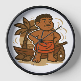 Dumi Island Guardian Clock 壁時計