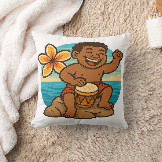 Dumi Ocean Drummer クッション (ブランケット)