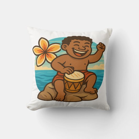 Dumi Ocean Drummer クッション (正面)