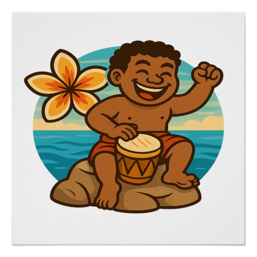 Dumi Ocean Drummer ポスター (正面)