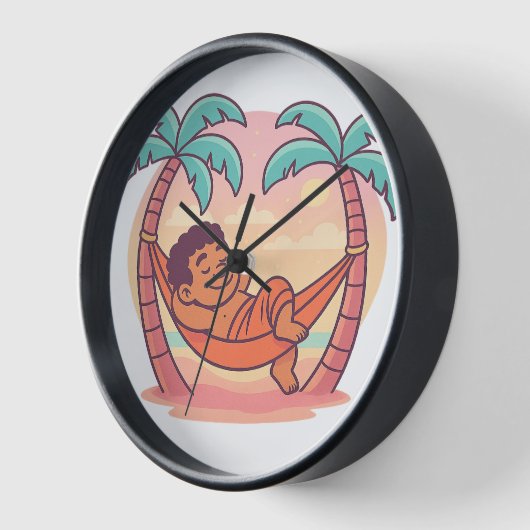 Dumi Palm Dreamer Clock 壁時計 (傾斜)