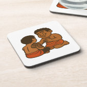 Dumi Tatau Artist コースター (左側)