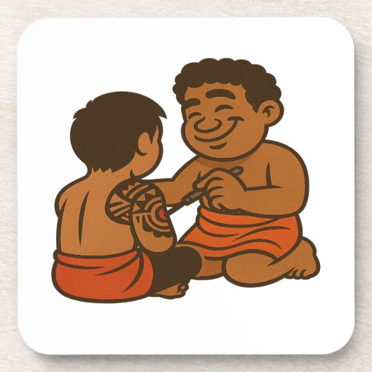 Dumi Tatau Artist コースター (正面)