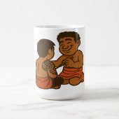 Dumi Tatau Artist コーヒーマグカップ (中央)