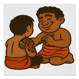 Dumi Tatau Artist ポスター