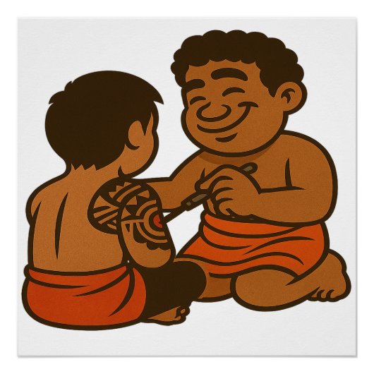 Dumi Tatau Artist ポスター (正面)