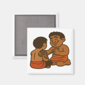 Dumi Tatau Artist マグネット (正面/裏面)