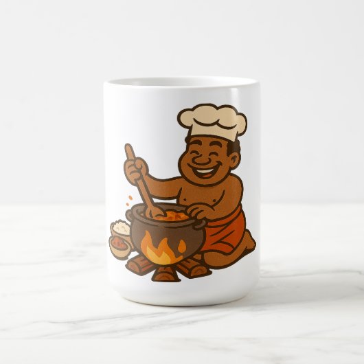 Dumi Village Chef コーヒーマグカップ (中央)