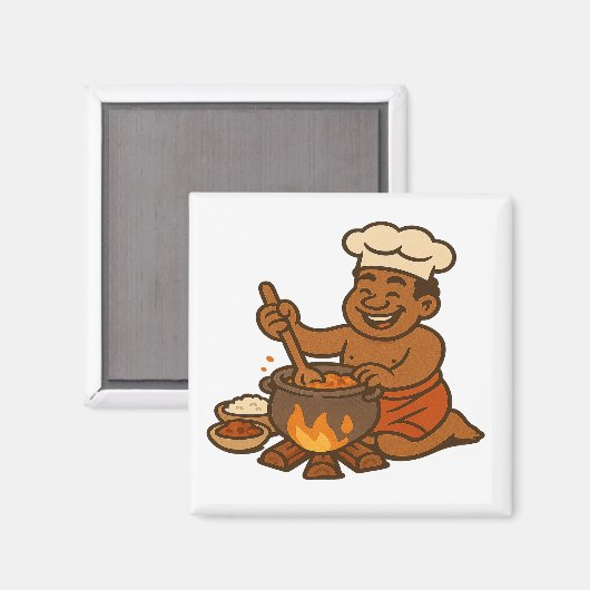 Dumi Village Chef マグネット (正面/裏面)