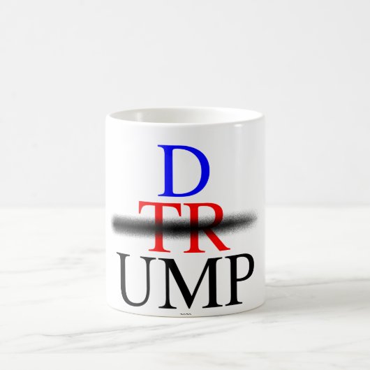 Dump Donald "Chump"トランプ2020マグ コーヒーマグカップ (中央)