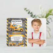 Dump Every Thing it's建築誕生日写真 招待状 (スタンド正面)