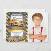 Dump Every Thing it's建築誕生日写真 招待状 (正面)