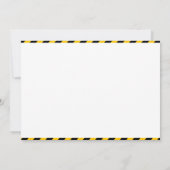 "DUMP EVERYTHING! Photo –Construction 2nd Birthday 招待状 (裏面)