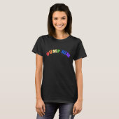 Dump HimプライドレインボーLgbt Y2k美学2000s H Tシャツ (正面フル)