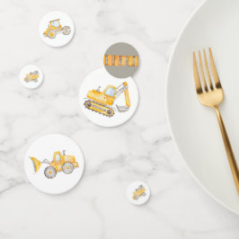 Dump Truck Boy Construction Truck Birthday コンフェッティ