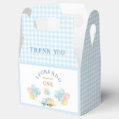 Dump Truck First Birthday Boy  フェイバーボックス (オープン)