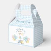 Dump Truck First Birthday Boy  フェイバーボックス (正面サイド)