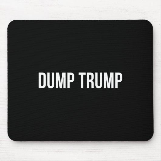 Dump Trump -  マウスパッド (正面)