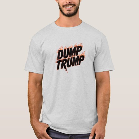 Dump Trump T-Shirt Tシャツ (正面)