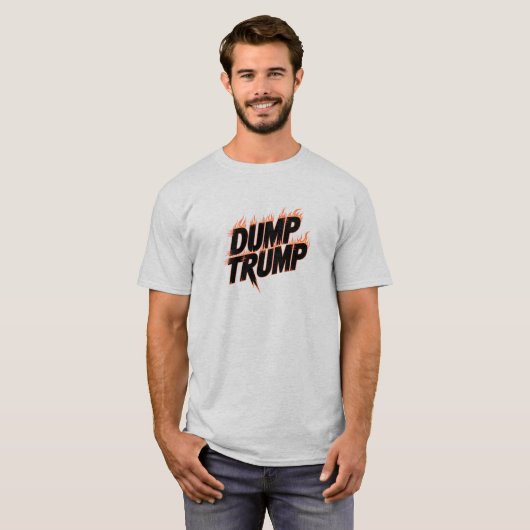 Dump Trump T-Shirt Tシャツ (正面フル)