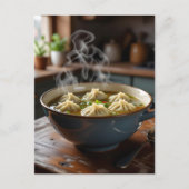 Dumpling Recipe Card ポストカード (正面)